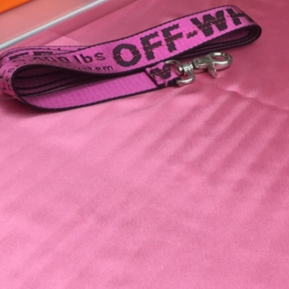 Off white dog leash